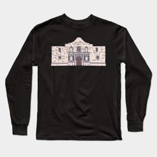 Remember the Alamo - San Antonio Mission - Liberty Long Sleeve T-Shirt